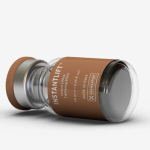 InstantLift Vial 2 – premium Swiss skincare vial with tightening and anti-aging formula.