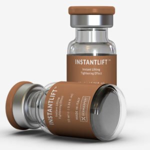 InstantLift Vial 3 – 2200x2200, Swiss premium face-lifting serum vial with rejuvenating formula.